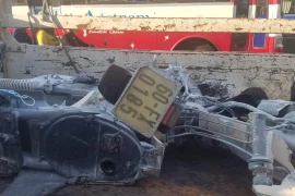 Va chạm gây chết người, xe khách Phương Trang che biển số