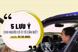 Video: Nếu không làm việc này trước 31/12, chủ xe ôtô “ăn” phạt nặng!