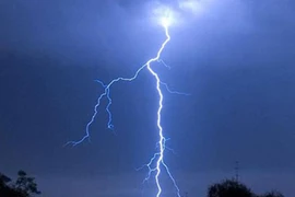 Phó công an huyện ở Cà Mau bị sét đánh giữa đường