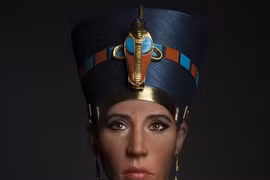 Làm sống lại gương mặt nữ hoàng Nefertiti từ xác ướp 3.400 tuổi