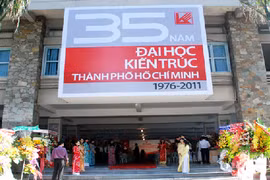 Tỷ lệ chọi Đại học Kiến Trúc TP HCM năm 2014