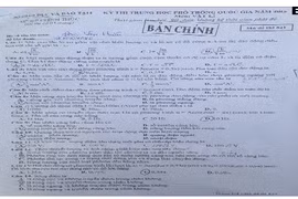 Đề thi THPT quốc gia môn Vật lý năm 2015 mã đề 841 và đáp án