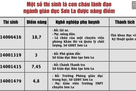 Phó Giám đốc Sở GD Sơn La xuống làm chuyên viên sau khi nâng điểm thi