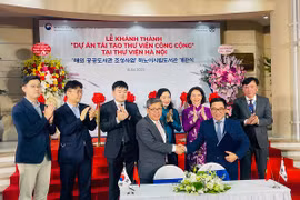 Khánh thành Dự án tái tạo thư viện công cộng tại Thư viện Hà Nội