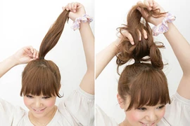 3 cách tạo kiểu tóc cực đẹp đi chơi bằng dầu gội khô