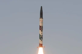 Ấn Độ thử nghiệm tên lửa đạn đạo mang vũ khí hạt nhân