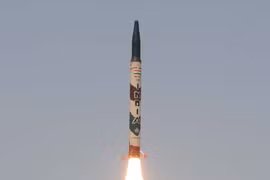 Ấn Độ thử nghiệm tên lửa đạn đạo mang vũ khí hạt nhân