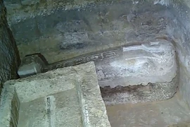 Phát hiện phòng chôn cất của hai quan chức Ai Cập cổ đại