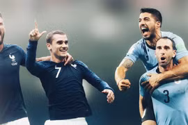 Kèo Uruguay - Pháp: Đá bay “gà trống Gaulois“	