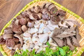  Ăn lòng lợn không đúng cách nguy cơ nhiễm ký sinh trùng