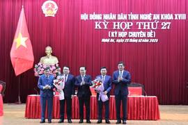 Nghệ An có thêm hai Phó Chủ tịch UBND tỉnh