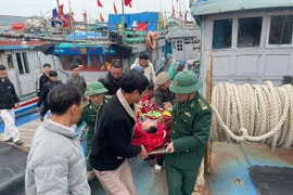 Kịp thời đưa ngư dân gặp nạn trên biển vào bờ cấp cứu