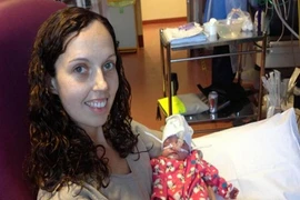 Bé gái sinh non vì mẹ mắc ung thư di căn