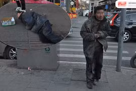 Chùm ảnh vạch trần chiêu lừa của “hành khất” Trung Quốc