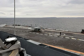 Chiến đấu cơ MiG-29K Nga rơi ngoài khơi Syria