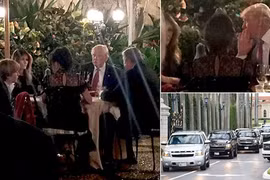 Ảnh: Gia đình Tổng thống đắc cử Donald Trump mừng lễ Tạ ơn