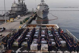 Tuần duyên Mỹ bắt giữ lượng cocaine kỷ lục trong năm 2016