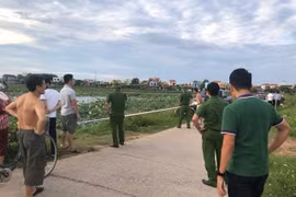 Phát hiện thi thể nam thanh niên dưới mương nước ở Quảng Bình