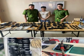 Phá đường dây buôn bán vũ khí “khủng”, thu giữ hơn 500 khẩu súng