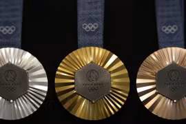 Huy chương vàng Olympic Paris 2024 có bao nhiêu vàng thật?