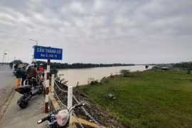 Quảng Trị: Tìm thấy thi thể nam giới nhảy cầu Thành Cổ tự tử