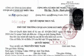 Phó Tổng Giám đốc Công ty TNHH Newpot Quốc tế bị truy nã