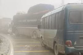 Quốc lộ 8A đi Cửa khẩu Cầu Treo đã thông tuyến trở lại