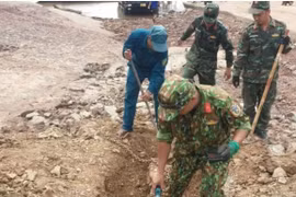 Hủy nổ an toàn quả bom nặng hơn 450kg ở Quảng Trị