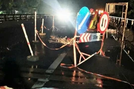 Người đàn ông tử vong thương tâm sau khi tông vào rào chắn công trình