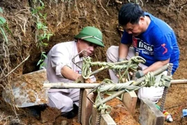 Phát hiện quả bom lớn ở Quảng Bình