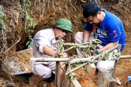 Phát hiện quả bom lớn ở Quảng Bình