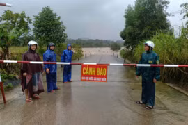 Hà Tĩnh: Mưa lớn gây ngập úng cục bộ, nhiều hồ đập xả tràn