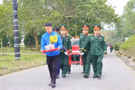 Quảng Trị: Truy điệu và an táng 11 hài cốt liệt sĩ