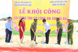 Phát lệnh khởi công 40 trụ sở công an xã ở Quảng Trị