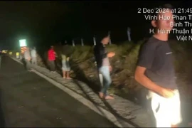 Dừng xe trên cao tốc cho khách đi vệ sinh, tài xế bị phạt 11 triệu