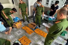 Bóc gỡ đường dây vận chuyển ma tuý khủng, thu giữ 58kg ma tuý