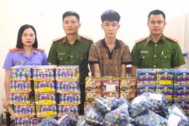 Hà Tĩnh: Triệt phá đường dây buôn bán pháo nổ khối lượng lớn