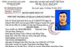 Truy nã đặc biệt đối tượng giao cấu với trẻ em