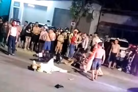 Thông chốt đo nồng độ cồn, 2 thanh niên tông trọng thương CSGT