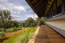 Tò mò ngôi nhà 5 gian độc lạ ở nương rẫy Lâm Đồng