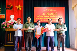 Vợ Đại úy Trần Trung Hiếu được tuyển dụng vào lực lượng công an