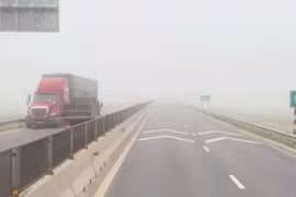 Thót tim với người đàn ông chạy xe tải ngược chiều trên cao tốc