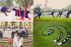 Muôn kiểu chụp ảnh kỷ yếu bá đạo của sinh viên (2)