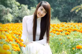 Thiếu nữ Việt xinh đẹp, duyên dáng trong tà áo dài (P3)