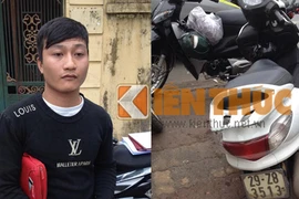 Đi xe máy ăn trộm, không qua được mắt 141