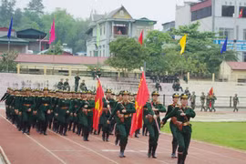 Hợp luyện diễu binh sẵn sàng cho đại lễ