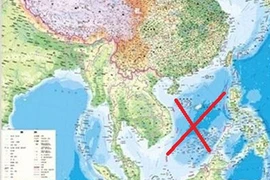 Sự thật đáng sợ về bản đồ khổ dọc TQ nuốt Biển Đông?