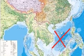 Sự thật đáng sợ về bản đồ khổ dọc TQ nuốt Biển Đông?