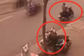 Đạo chích vờ nghe điện thoại bẻ khóa xe SH