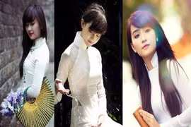 Thiếu nữ Việt “nuột nà” trong tà áo dài (9)